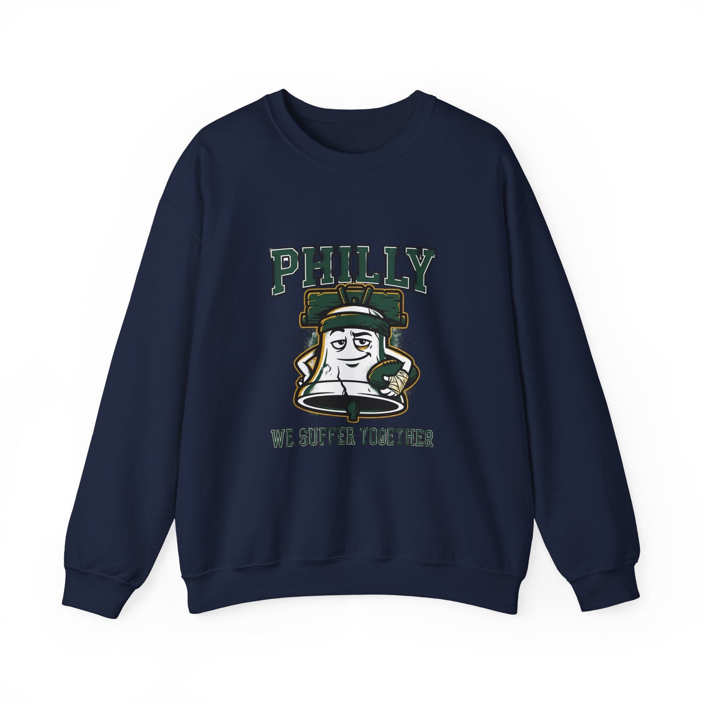 philly we suffer together sweatshirt | city basketball, hometown pride