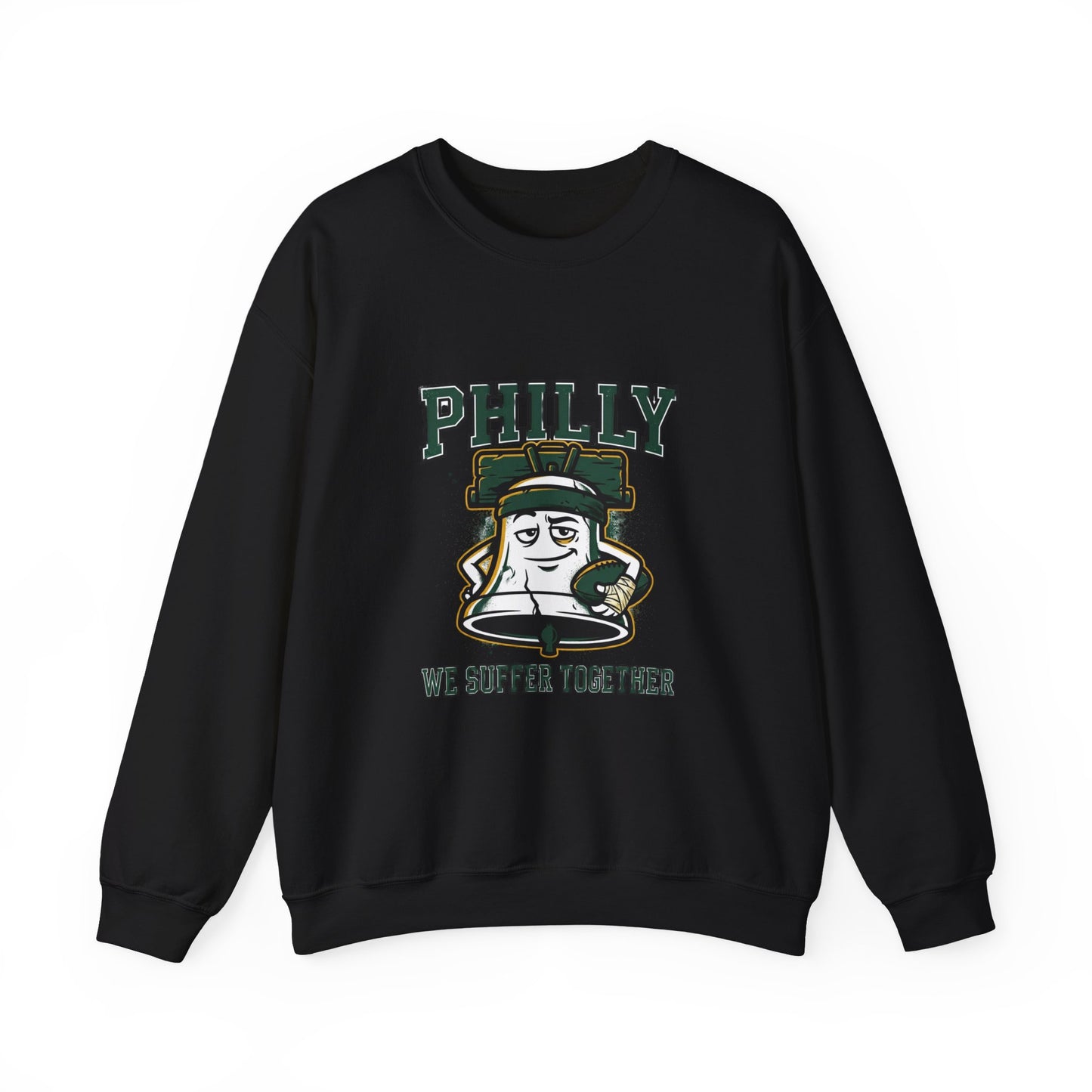 philly we suffer together sweatshirt | city basketball, hometown pride