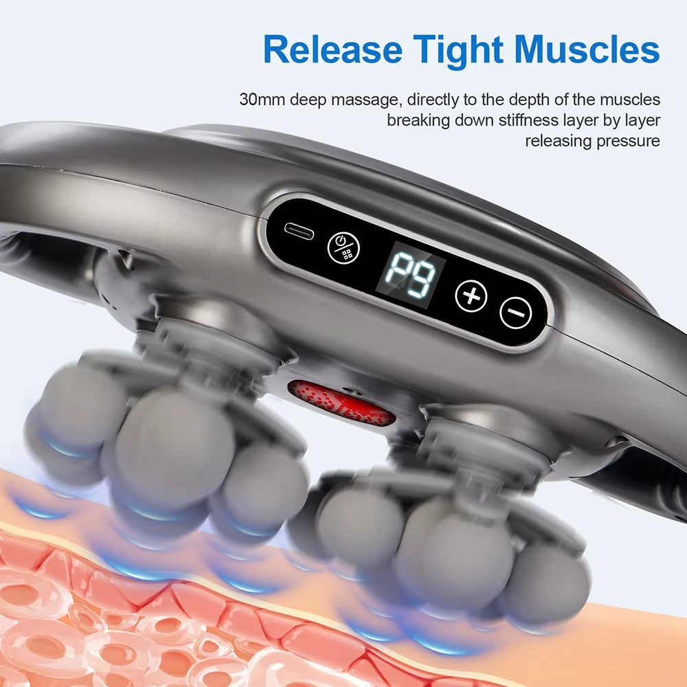 22-head fascia massage gun